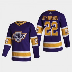 Los Angeles Kings Trikot Andreas Athanasiou 22 2020-21 Reverse Retro Authentic - Herren